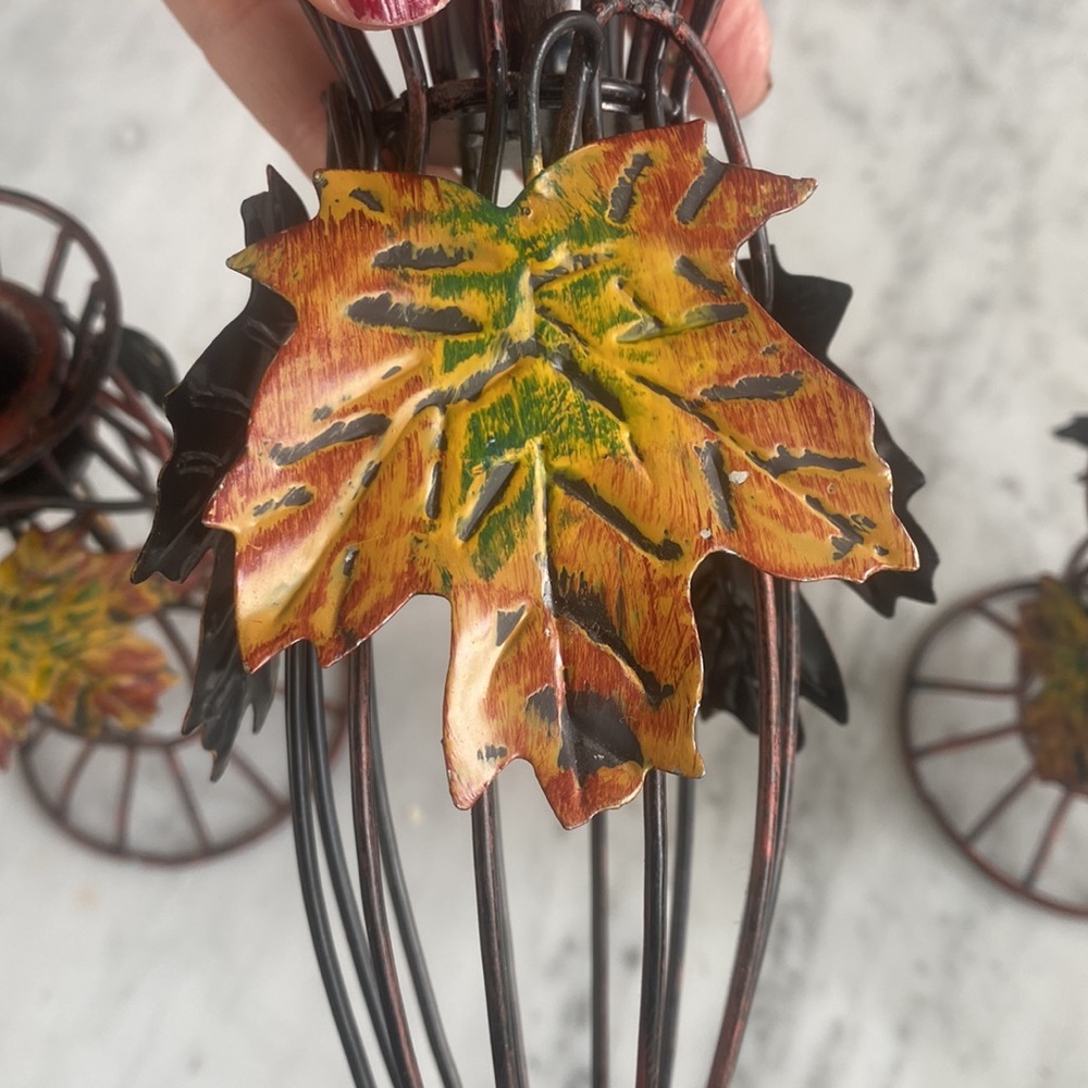 Fall Metal Candle holders - Picture 5 of 6